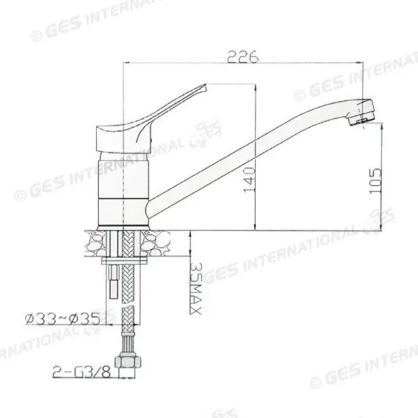 Miscelatore monocomando
