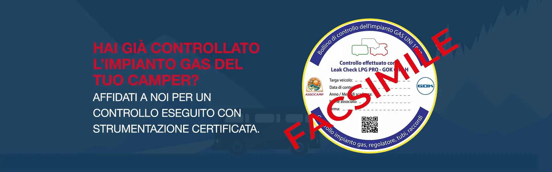 Controllo impianto gas