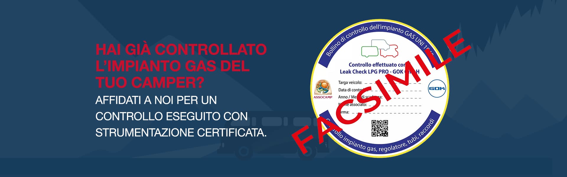 Controllo impianto gas